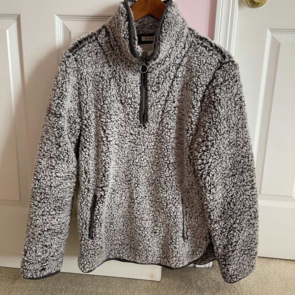 Thread and supply quarter zip